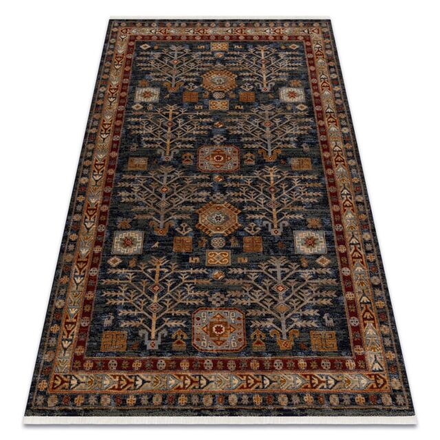 RugsX Wool Keshan Rug in Blue - Size: 160 cm x 230 cm - image 1
