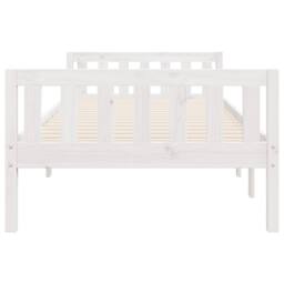 Berkfield Home Children's Bed without Mattress White 75x190 cm Solid Wood Pine - thumbnail 6