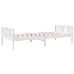 Berkfield Home Children's Bed without Mattress White 75x190 cm Solid Wood Pine - thumbnail 7