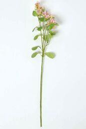 Homescapes Pink Mira Blossom Flower Single Stem 77 cm - thumbnail 2
