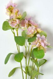 Homescapes Pink Mira Blossom Flower Single Stem 77 cm - thumbnail 3