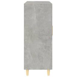Berkfield Home Sideboard Concrete Grey 69.5x34x90 cm Engineered Wood - thumbnail 6