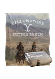 Yellowstone Rip & Beth Riding Horses Silky Touch Super Soft Throw Blanket 152 X 127 cm in White - thumbnail 2