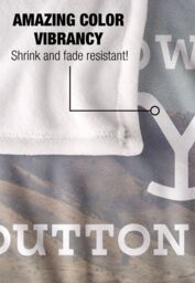 Yellowstone Rip & Beth Riding Horses Silky Touch Super Soft Throw Blanket 152 X 127 cm in White - thumbnail 4