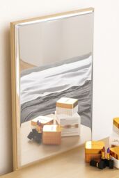 Home Discount Vida Designs Isla Dressing Table Set with Built-in Mirror & Stool in Brown - thumbnail 7