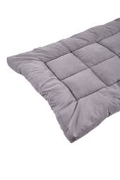 Garden Sanctuary Comfortable Quilted Mattress Topper in Grey - thumbnail 8