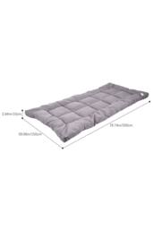 Garden Sanctuary Comfortable Quilted Mattress Topper in Grey - thumbnail 7