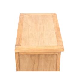 Cabinet Bits Lugo 4 Drawer Chest of Drawers Bras Drop Handle in Light Brown - thumbnail 5