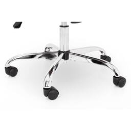 Cheshire Executive Calder Office Chair in Ivory & Chrome - thumbnail 4