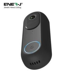 Light Glow 1080P Wired & Wireless Video Doorbell kit with 5200mah battery & USB foldable Chime in Black - thumbnail 5