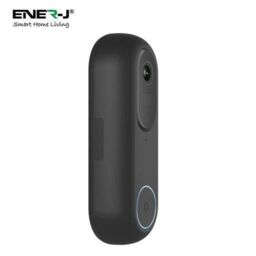 Light Glow 1080P Wired & Wireless Video Doorbell kit with 5200mah battery & USB foldable Chime in Black - thumbnail 4