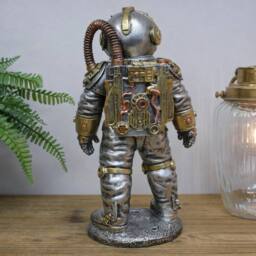 Gifts Direct 2 U Steampunk Mechanical Spaceman Ornament in Metallics - thumbnail 4