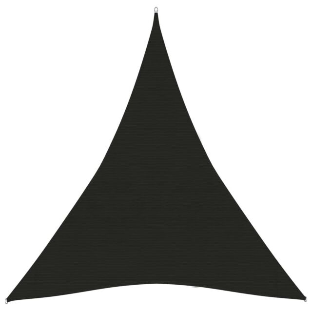 Berkfield Home Sunshade Sail 160 g/m ² Black 4x5x5 m HDPE - image 1