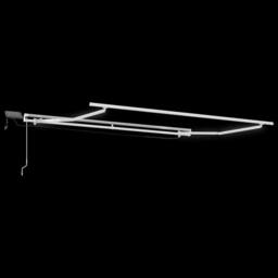 Berkfield Home Manual Retractable Awning with LED Anthracite&White 300x250 cm - thumbnail 7
