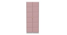 Ready Assembled 2 U Metro 2 Door Wardrobe (Ready Assembled) in Dusty Pink - thumbnail 1