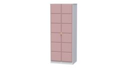 Ready Assembled 2 U Metro 2 Door Wardrobe (Ready Assembled) in Dusty Pink - thumbnail 3