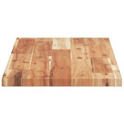 Berkfield Home Table Top Rectangular 100x30x2 cm Solid Wood Acacia in Brown - Size: 100 x 30 x 2 cm - thumbnail 6