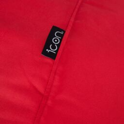 icon Recliner Indoor Outdoor Navy Blue Bean Bag Chair Pack of 2 in Red - thumbnail 5