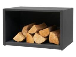 OKO Bio Ethanol Fires OKO S3/S4 Bio Ethanol Stove Log Store in Charcoal Grey - thumbnail 2