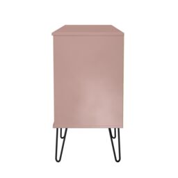 Ready Assembled 2 U Islay 6 Drawer Sideboard (Ready Assembled) in Dusty Pink - thumbnail 3