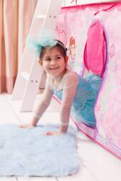 Nöa and Nani Moro Cabin Bed Midsleeper with Fairies Tent in White - Size: Single - thumbnail 4
