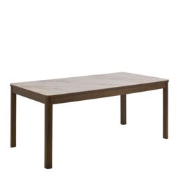 Furniture To Go Southampton Dining Table in Cream Ceramic 180x75cm - Size: 180x75 cm
