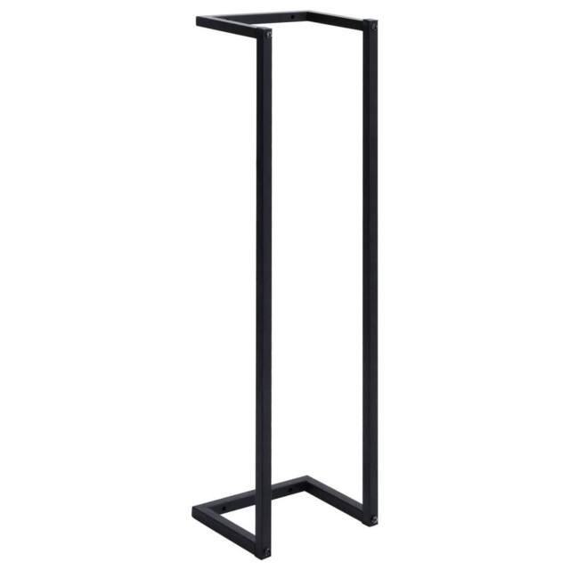 Berkfield Home Towel Rack Black 25x20x95 cm Iron - Size: 25 x 20 x 95 cm - image 1