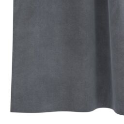 Berkfield Home Blackout Curtains with Hanging Loops 2 pcs Super Light Grey Velvet - thumbnail 6