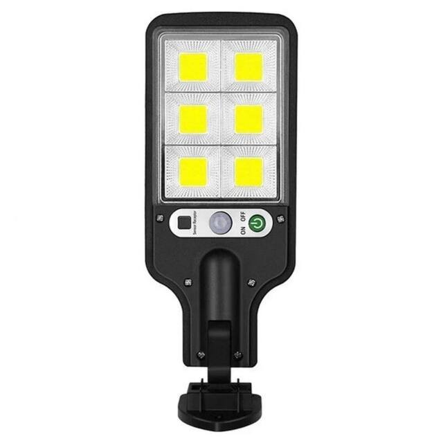VOGREX 6000W LED Solar Street Wall Light Outdoor Garden Lamp in Black - image 1