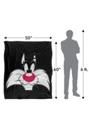 Warner Brothers Looney Tunes Officially Licensed Silky Touch Super Soft Throw Blanket 152 x 127 cm in White - thumbnail 5