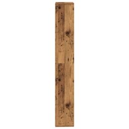Berkfield Home Book Cabinet Old Wood 157x24x160 cm Engineered Wood in Brown - Size: 157 x 24 x 160 cm - thumbnail 5