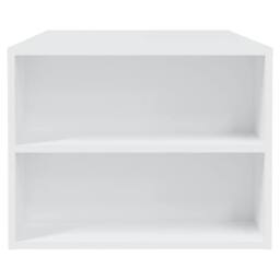 Berkfield Home Coffee Table White 102x55x42 cm Engineered Wood - Size: 102 x 55 x 42 cm - thumbnail 7