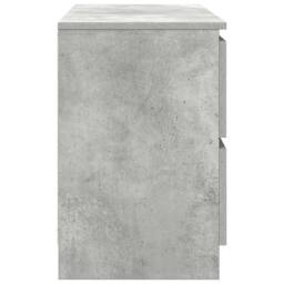 Berkfield Home TV Cabinet Concrete Grey 80x35x54 cm Engineered Wood - Size: 80 x 35 x 54 cm - thumbnail 7
