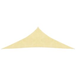Berkfield Home Sunshade Sail 160 g/m ² Beige 4x4x5.8 m HDPE - thumbnail 2