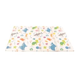 KandyToys Foldable Waterproof Baby Play Mat 120x90cm in White - Size: 120x90 cm - thumbnail 2