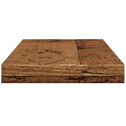 Berkfield Home Wall Shelves 4 pcs Old Wood 40x10x1.5 cm Engineered Wood in Brown - thumbnail 6