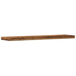 Berkfield Home Wall Shelves 4 pcs Old Wood 40x10x1.5 cm Engineered Wood in Brown - thumbnail 4