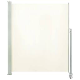 Berkfield Home Patio Retractable Side Awning 160 x 300 cm Cream in Beige - thumbnail 2