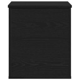 Berkfield Home Storage Box in Black Oak - 40x42x46 cm - Made of Engineered Wood - Size: 40 x 42 x 46 cm - thumbnail 7