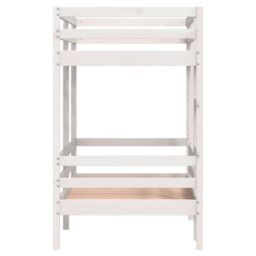 Berkfield Home Bunk Bed without Mattress White 90x190 cm Single Solid Wood Pine - thumbnail 6
