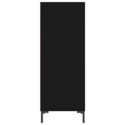 Berkfield Home Sideboard Black 34.5x32.5x90 cm Engineered Wood - thumbnail 5