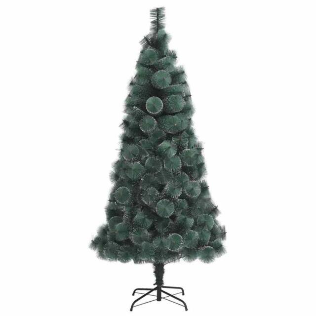Berkfield Home Elegant Artificial Pre-lit Christmas Tree with Stand Green 180 cm PET - image 1