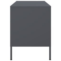 Berkfield Home TV Cabinets 2 pcs Anthracite 68x39x50.5 cm Steel - thumbnail 8