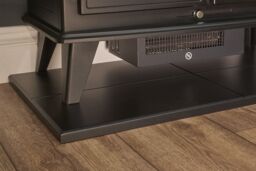 Adam Fires & Fireplaces Adam Oak Beam, Hearth & Stove Pipe Set - thumbnail 5
