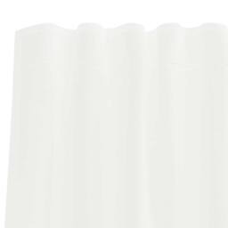 Berkfield Home Voile Curtains with Rod Pockets 2 pcs White - thumbnail 6