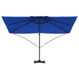 Berkfield Home Modern Azure Blue Cantilever Umbrella Azure Blue - thumbnail 5