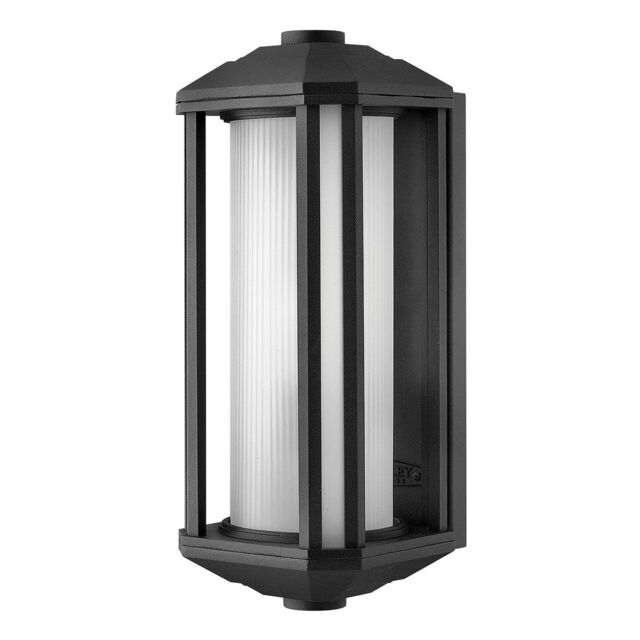 Netlighting Hinkley Castelle Outdoor 1 Light Medium Wall Lantern Black IP44