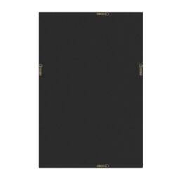 FurnitureboxUK Inga Walnut Wood Long Rectangle 120x80cm Wall Mirror - Size: 120x80 cm - thumbnail 6