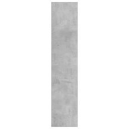 Berkfield Home Book Cabinet/TV Cabinet Concrete Grey 36x30x143 cm Engineered Wood - Size: 36 x 30 x 143 cm - thumbnail 5