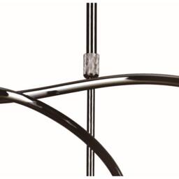 Netlighting Amel Telescopic 8 Light L1SGU10 Black Chrome - thumbnail 3